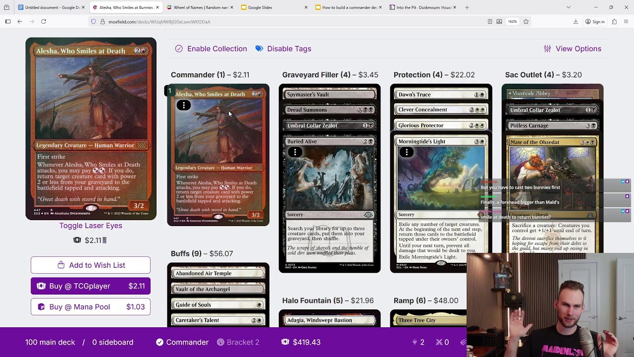 LEAKS STREAM (I leak how bad your commander deck is)