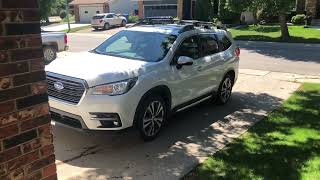 2020 Subaru Ascent randomly beeping and locking