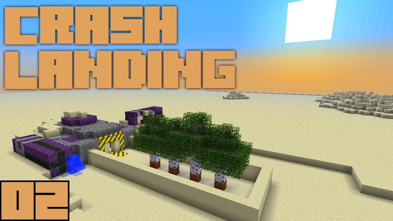 Minecraft Crash Landing Water Supply E02 Youtube Minecraft Crash Landing Water Supply E02 Youtube