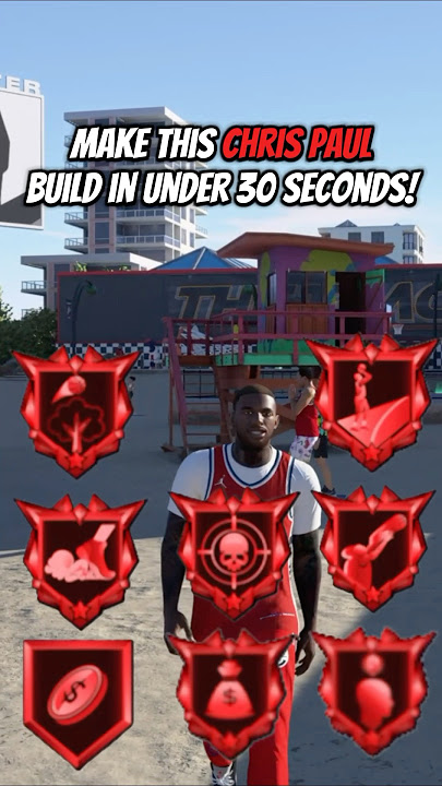 Make This CHRIS PAUL Build In UNDER 30 Seconds! (NBA 2k25)