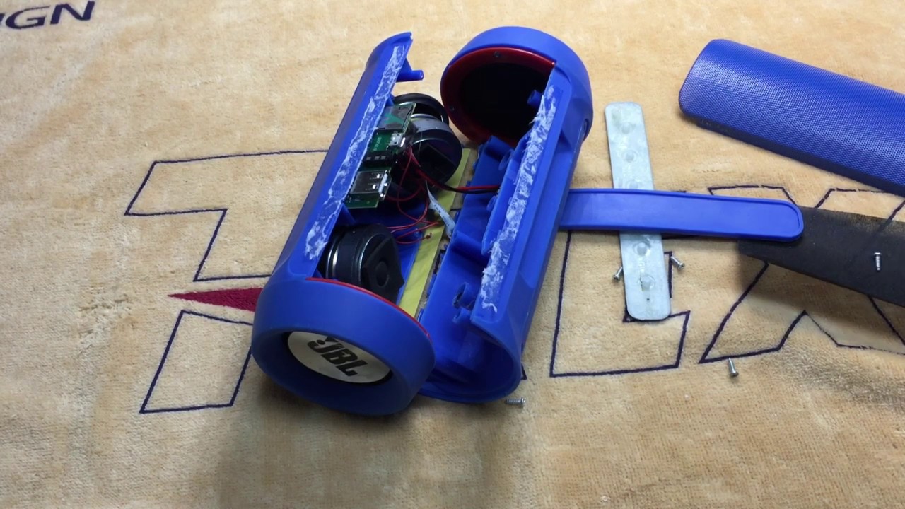 abrindo jbl charge 3