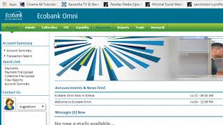 Ecobank OMNI: Salary Payments Tutorial