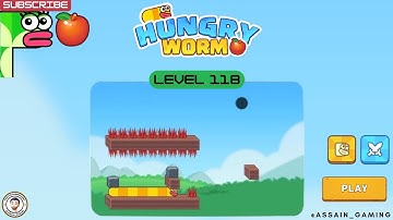 Hungry Worm Level 118