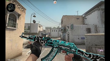 AK 47 Frontside Misty Field Tested - CSGO SKIN SHOWCASE