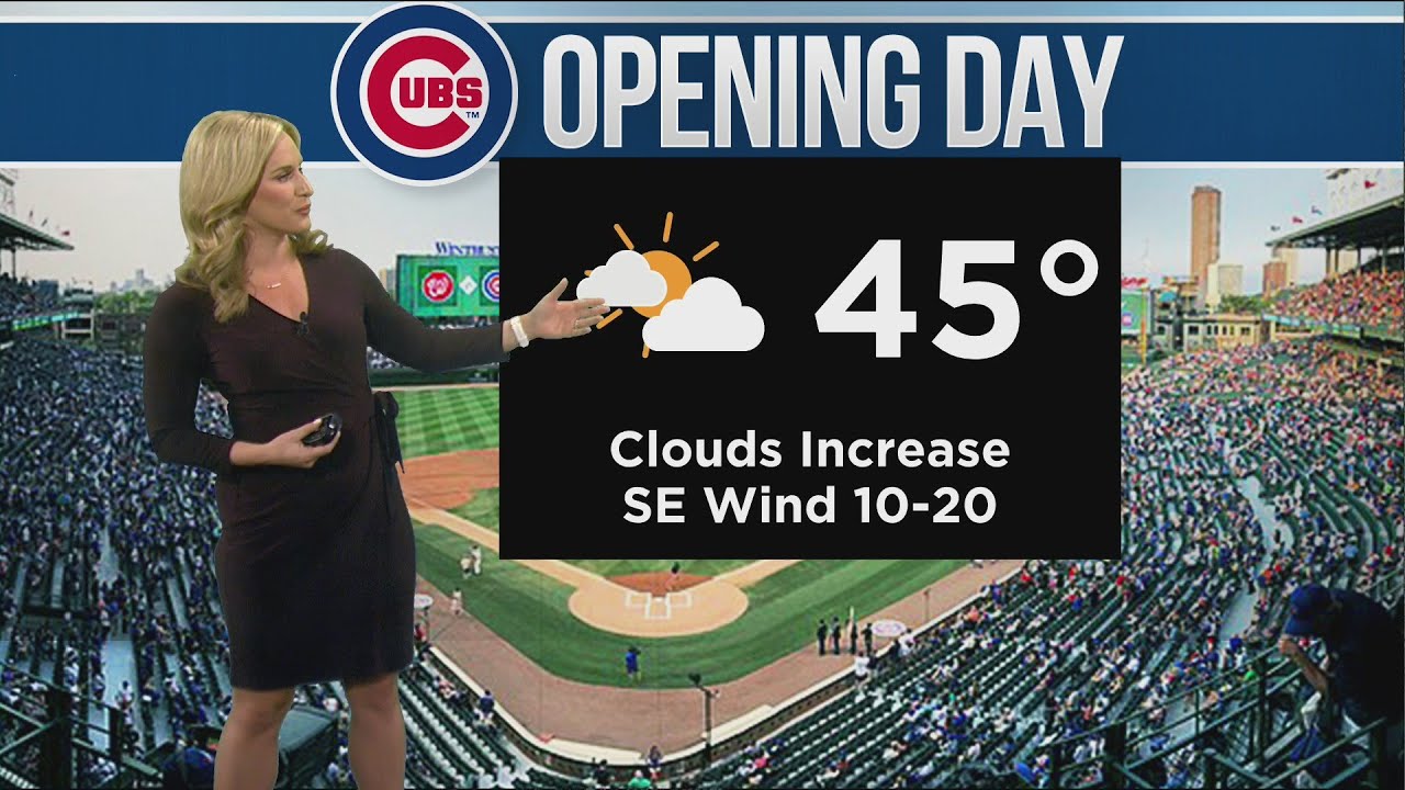 Chicago First Alert Weather: Warmup for Cubs Opening Day, storms ahead ...