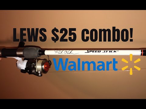 LEWS $25 WALMART SPINNING REEL TEST AND REVIEW