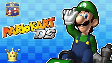 Mario Kart DS - Pre-Alpha Replica v1.9 | 100cc Special Cup (Luigi Gameplay)