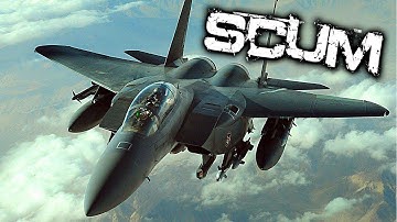 Exploring a Mech Filled Military Airfield (SCUM: 6 Years Later)(16)