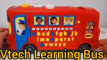VTech Playtime Bus Sounds & Phonics | Preschool Learning Toy Demonstration