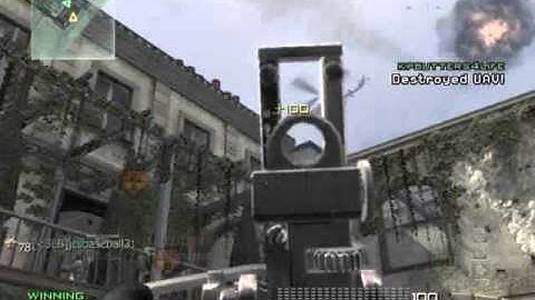 First MW3 -Shot Down UAV With RPG!! FIRST EVER ON YOUTUBE