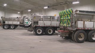 ODOT crews preparing the roads for winter weather