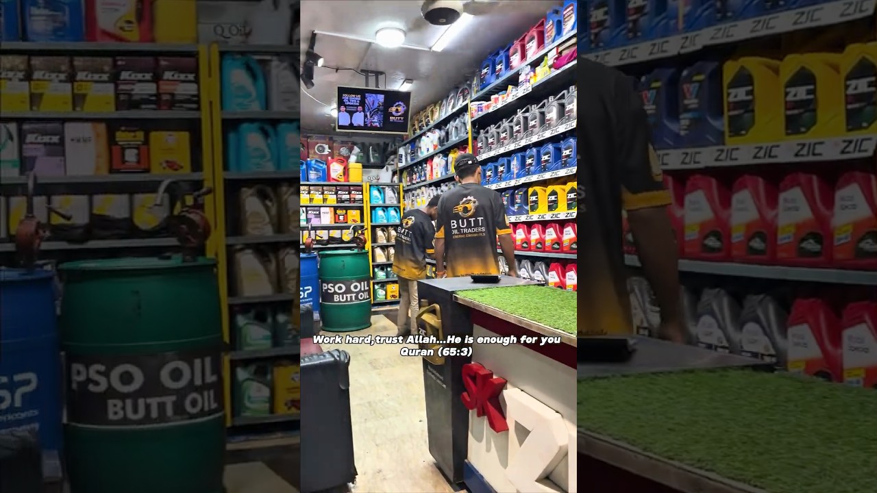 Rab Kainat Tu Hai 🤍 | Butt Oil Traders Daily Work Routine | Oil Shop + Naat