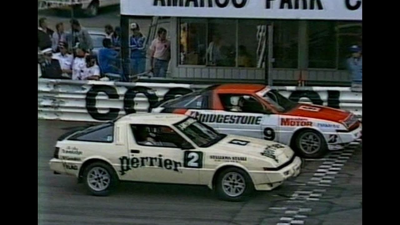 Starion Racing 1987 KB PRODUCTION TOURING CARS - Mitsubishi Starion - YouTube