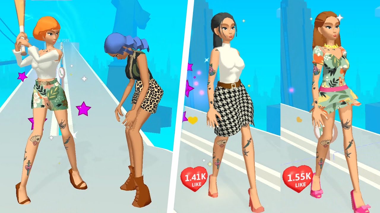FASHION BATTLE Part 9 All Levels Gameplay Trailer Android IOS game🎮