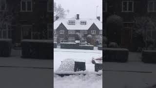 Amazing London Snow Timelapse