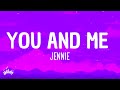 JENNIE - You & Me (Lyrics)