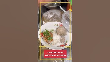 Popular Indonesian Street Food - Bakso (Meatball Soup) #Shorts #streetfood