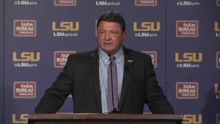 Ed Orgeron Introductory Press Conference, 11-26-16 Profile