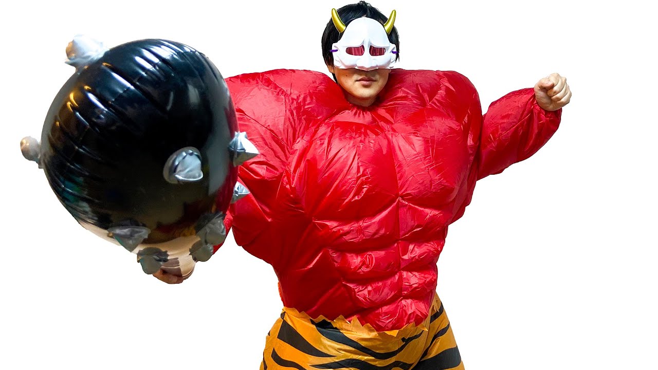 鬼】200kg級のヤバい奴に家を滅茶苦茶にされた【節分】 - YouTube