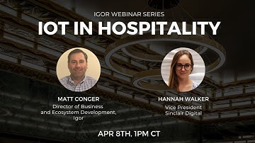 Using PoE and IoT in Hospitality