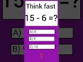 Simple Math Quiz With Clear logic #mathquiz#maths #mindbendingquiz #quiz #braintestsolution #puzzle