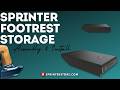 How to Assemble &amp; Install Vanspeed Sprinter Footrest Storage | Sprinter Van Upgrade