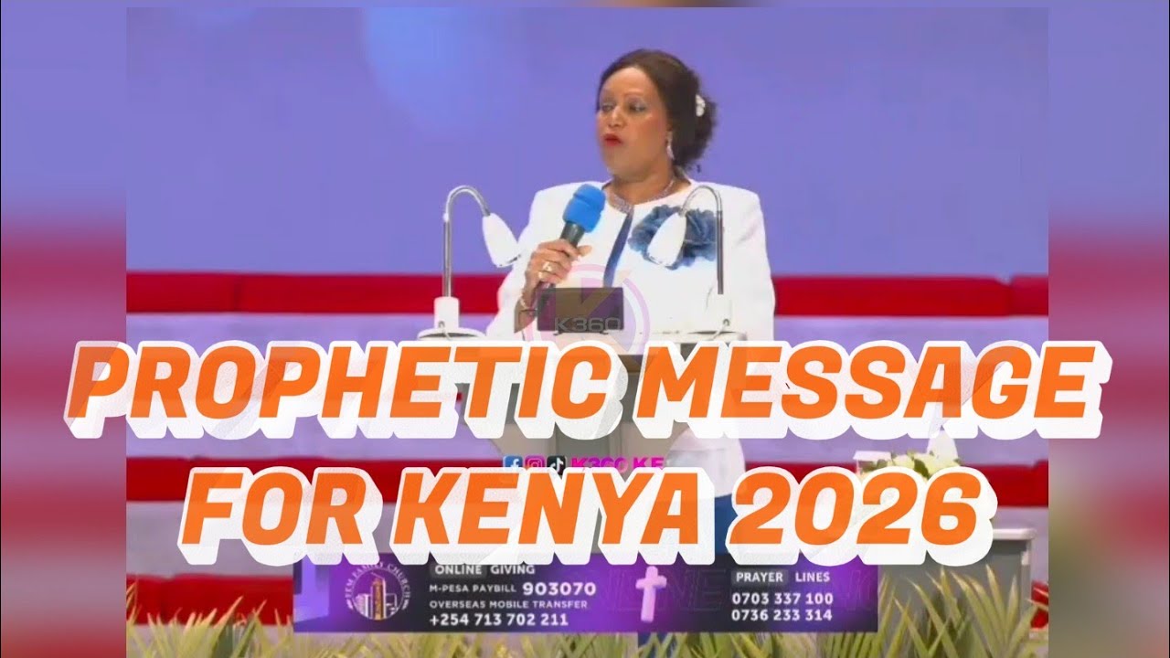 REV TERESIA WAIRIMU: PROPHETIC MESSAGE FOR KENYA  2026