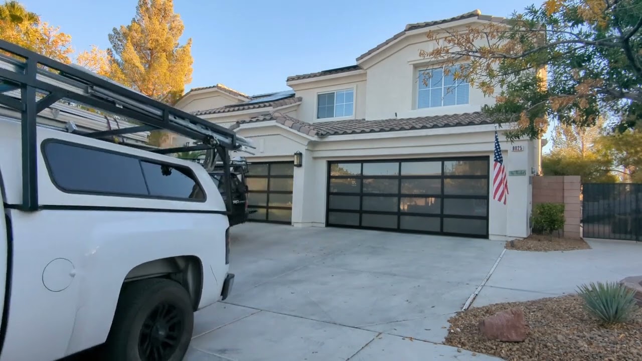✨ Glass Garage Door Installation in Las Vegas | Infinity Garage Door Repair ✨