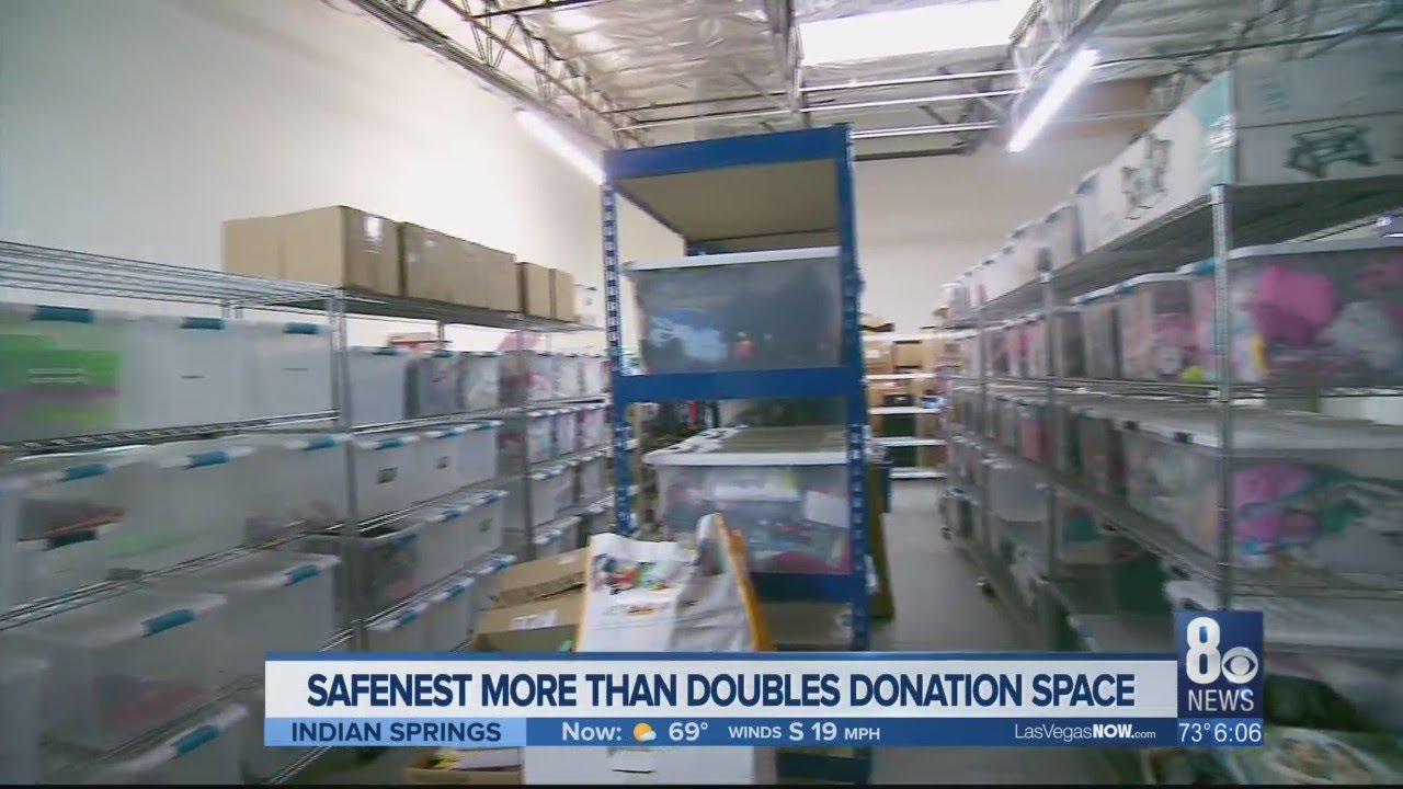 SafeNest expands donation center in North Las Vegas YouTube