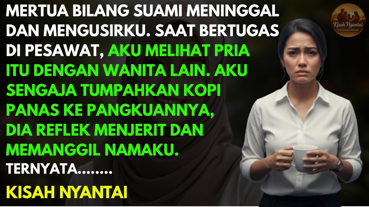 JADI PRAMUGARI, AKU SYOK LIHAT SUAMI YANG MATI 5 TAHUN LALU DUDUK DI KURSI VIP DENGAN......