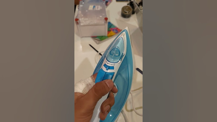 Philips iron for all types of clothes, with water spray #short #iron