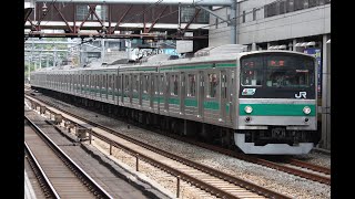 JR東日本205系 埼京線通勤快速大宮→新宿