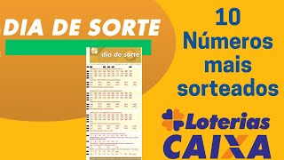 Os 10 Números Mais Sorteados No Dia De Sorte
