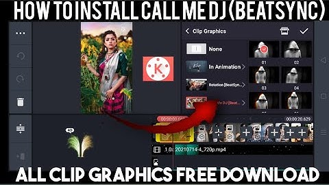 How to add New trending call me DJ effect to kinemaster (BEATSync)