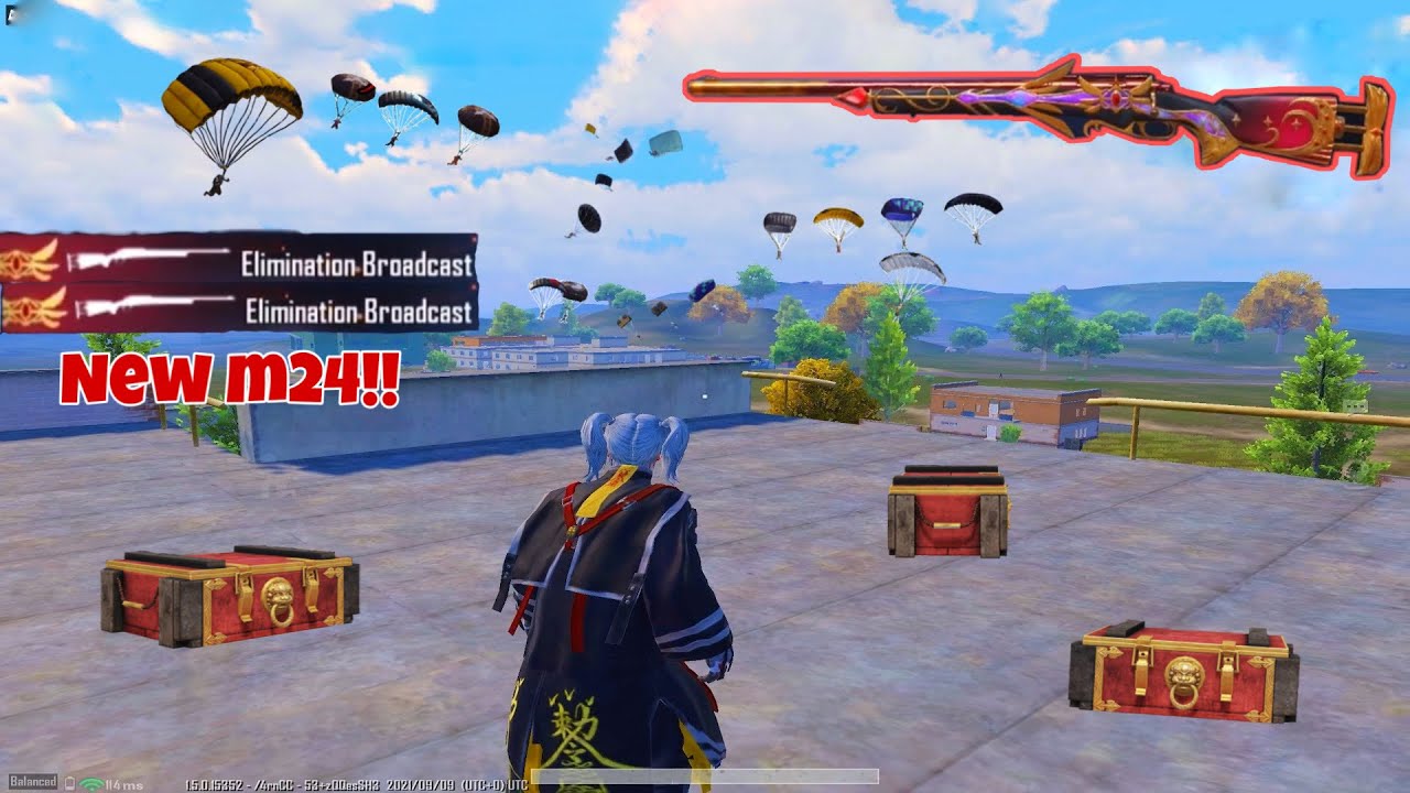 New MAX😈LADY BUTTERFLY M24 has ARRİVED in PUBG😍 SAMSUNG,A3,A5,A6,A7,J2,J5,J7,S5,S6,S7,59,A10,A20