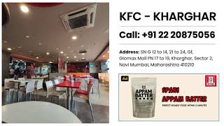 kfc kharghar contact number