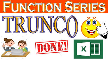 How to use Trunc Function in Excel.........2003/2007/2010/2013/2016..[Hindi]