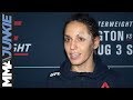 UFC on ESPN 5: Antonina Shevchenko post fight interview