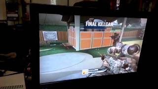 just a small trick shot (360 quick scope) .