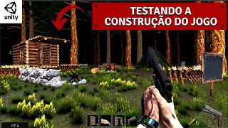 Testing the Construction System in the Unity Survival Game | DEVLOG #20