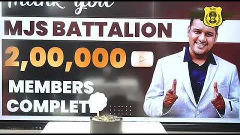 200k YouTube Family Completion Celebration | Mjs Defence Academy | Mjs | MJS | mjs | @Maths Jugad Se