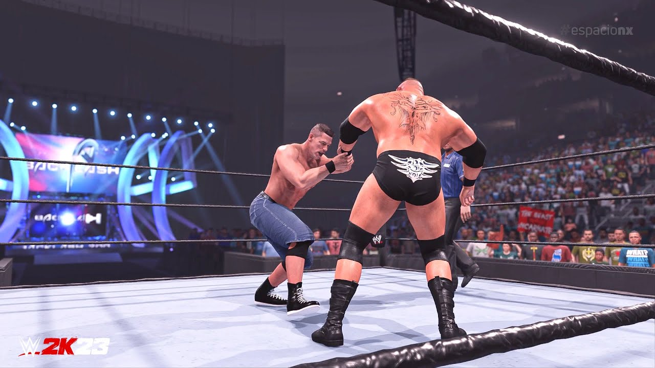 WWE 2K23 John Cena vs Brock Lesnar Backlash 2003 (2K SHOWCASE MODE)