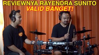 RAYENDRA SUNITO REVIEW DRUM ELEKTRIK ALESIS SURGE MESH KIT