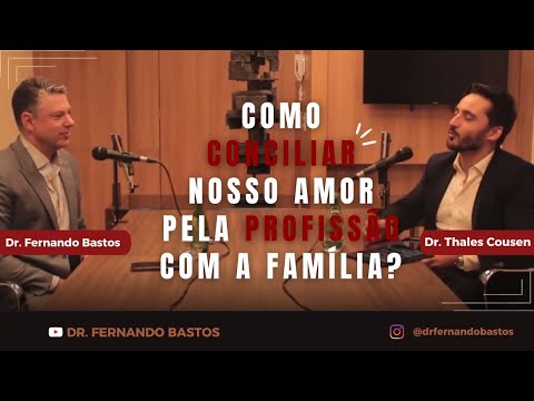 Como conciliar nosso amor pela profissão com a família?