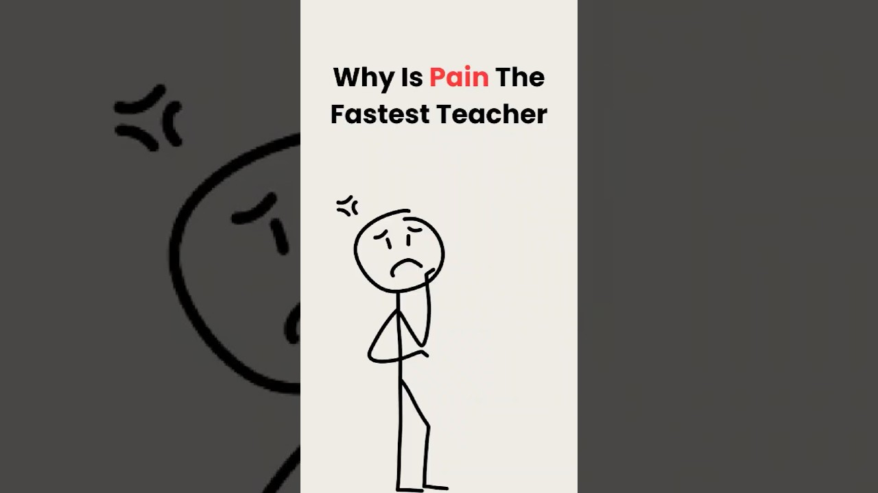 Why Pain Is The Fastest Teacher. Motivation | Productivity 