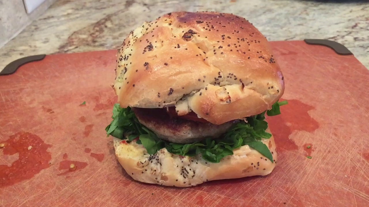DIY Porcini and Chanterelle Brie Stuffed Turkey Burgers YouTube