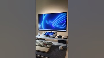 Setup minimalist with ROG Ally #rogally #setupminimalist #setupgaming
