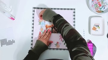 Mixed Media Scrapbook Layout | Erica Thompson | Hip Kit Club