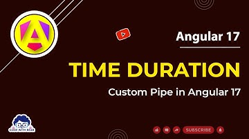 Time Duration Custom Pipe in Angular 17 | angular 17 tutorial #angular #angular17