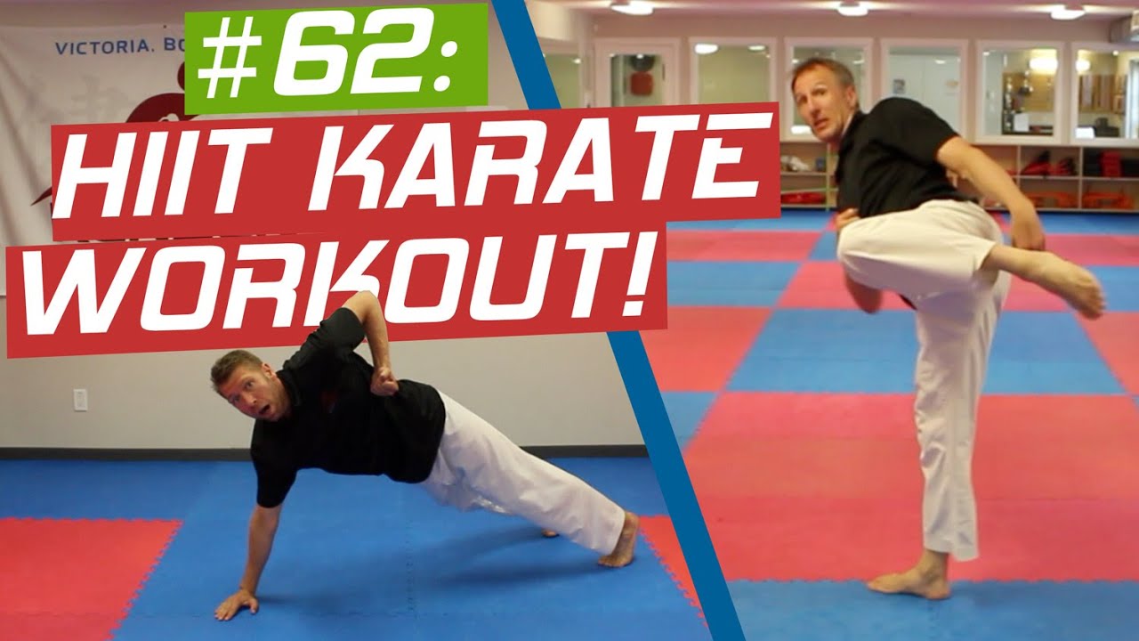Karate Workout with Kenzen! 62 HIIT Karate Workout! YouTube